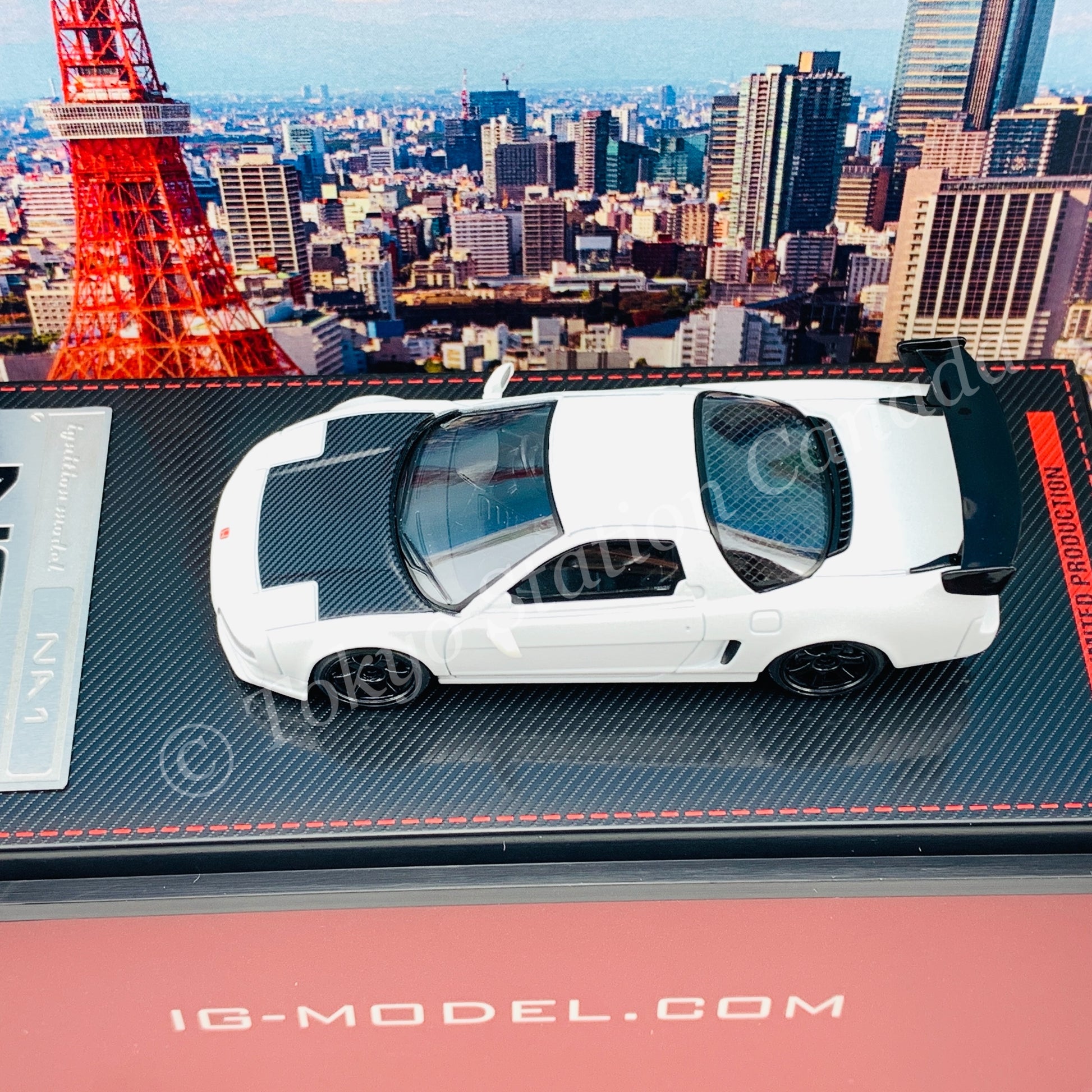 Ignition Model 1/64 Honda NSX (NA1) Matte Pearl White IG1939