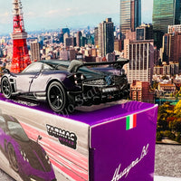 TARMAC WORKS 1/64 GLOBAL64 Pagani Huayra BC Viola PSO Special Edition T64G-TL014-PU