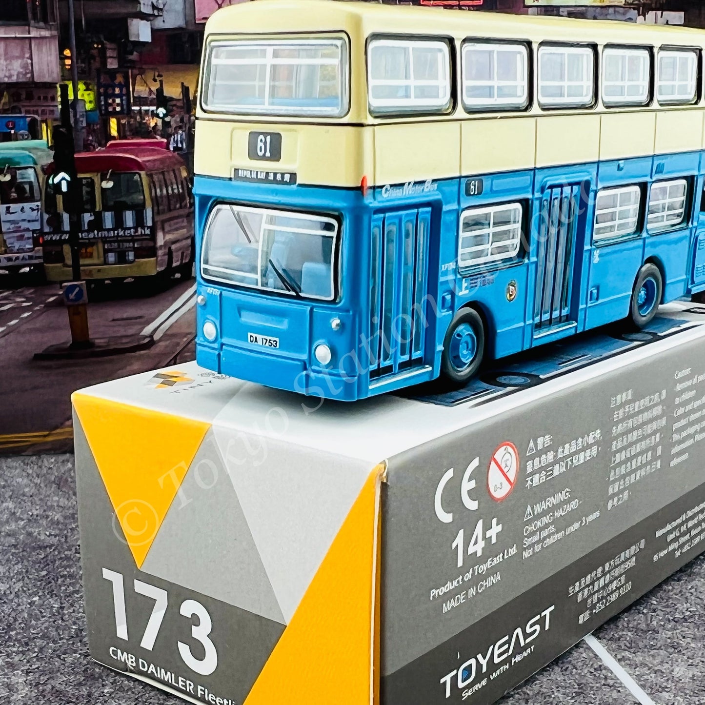 TINY 微影 173 CMB DAIMLER Fleetline DMS (Repluse Bay 61 淺水灣) ATC64828