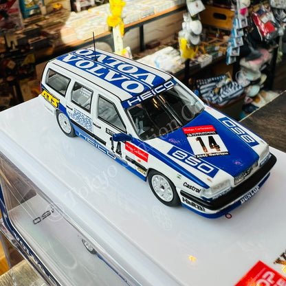 POP RACE 1/64 Volvo 850 Estate 24h Nurburgring 1995 Heico Motorsport #14 PR64-850-95N2414
