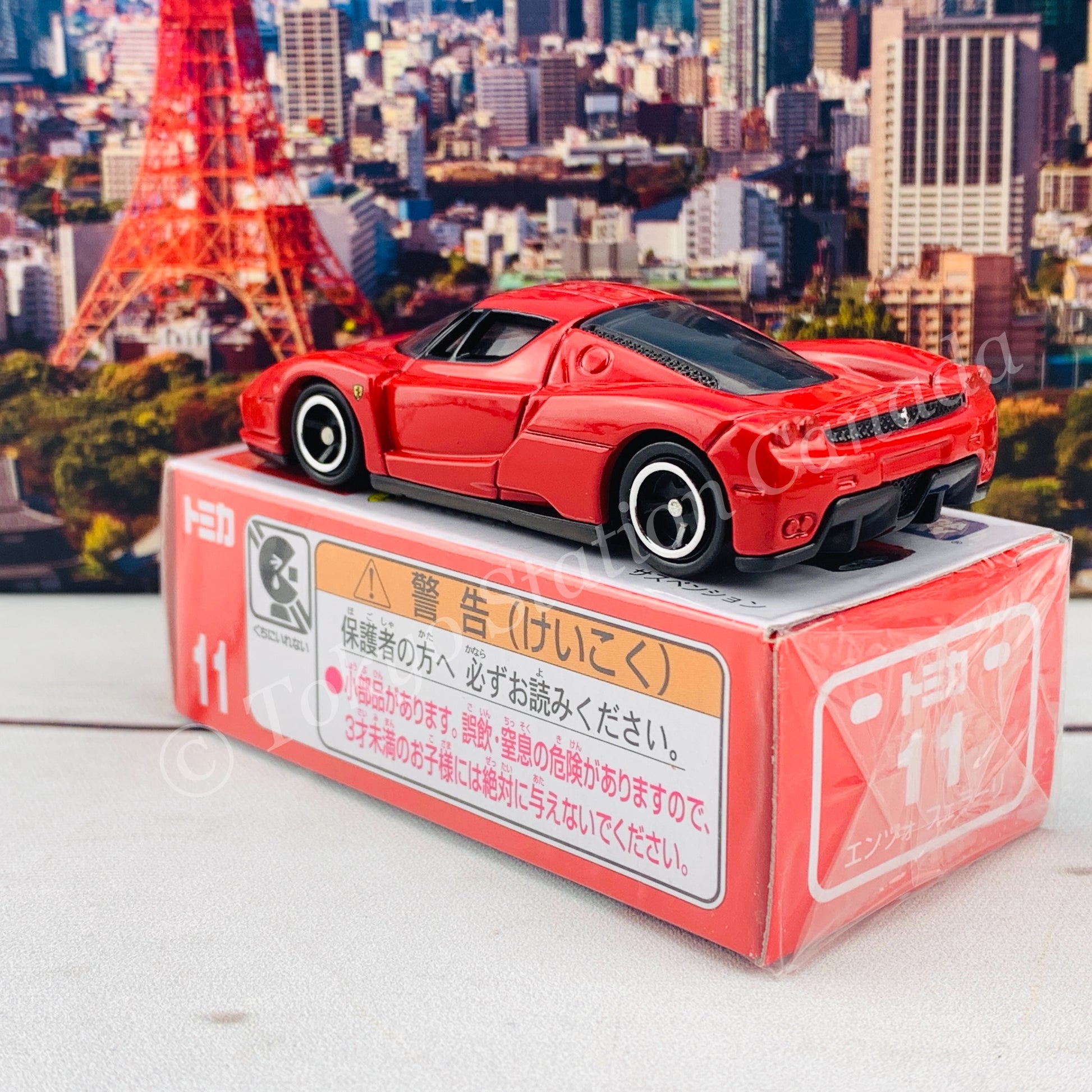 TOMICA 11 ENZO FERRARI (RED)