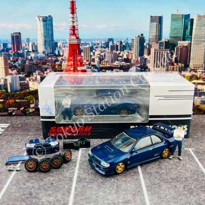 BM CREATIONS JUNIOR 1/64 Subaru Impreza WRX GC8 TYPE-R RHD (HK Toycar Salon 2022 Edition) 64B0077