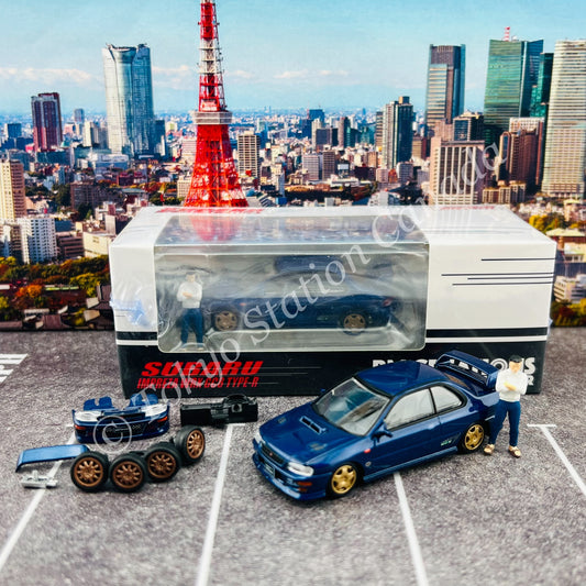 BM CREATIONS JUNIOR 1/64 Subaru Impreza WRX GC8 TYPE-R RHD (HK Toycar Salon 2022 Edition) 64B0077