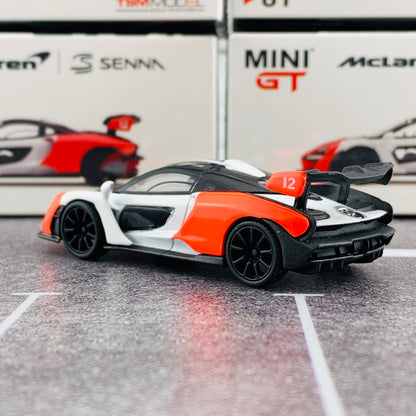 MINI GT McLaren Senna Orange/Red RHD MGT00081-R
