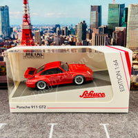 Schuco 1/64 Porsche 911 GT2 Red 452027100