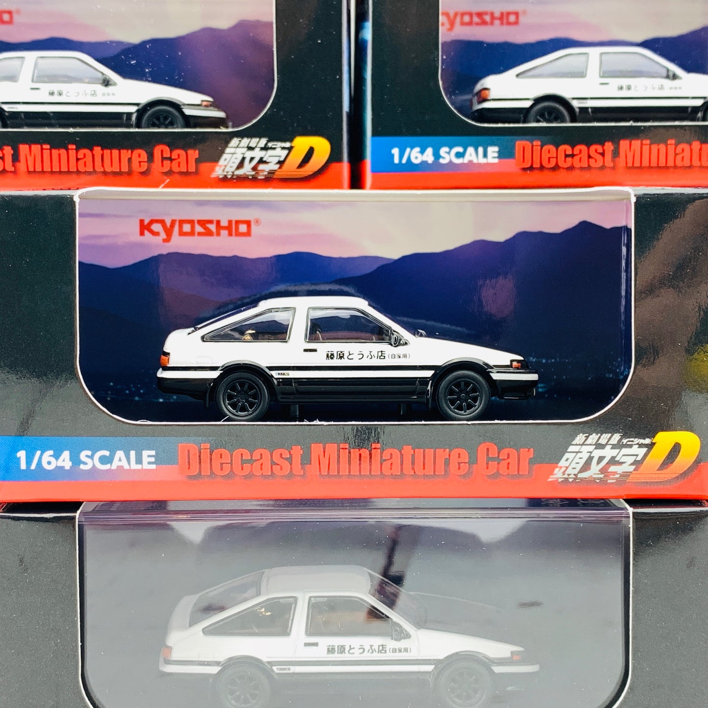KYOSHO 1/64 Toyota Sprinter Trueno AE86 Initial D Movie Version K07057A5