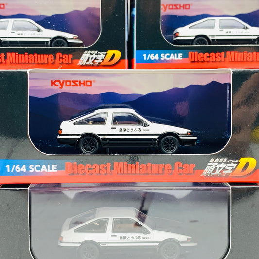 KYOSHO 1/64 Toyota Sprinter Trueno AE86 Initial D Movie Version K07057A5