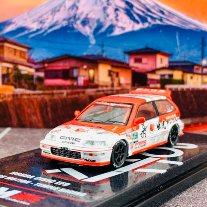 INNO64 JDM Collection HONDA CIVIC EF9 IDEMITSU MOTION - TEMPLE RACING IN64-EF9-JDM05
