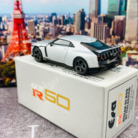 ERA CAR 1/64 SP Nissan GT-R50 By Italdesign - Production Version White Silver NS21GTRSP50