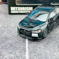 BM CREATIONS JUNIOR 1/64 Mitsubishi Lancer EVO X  BLACK Limited Edition 64B0119