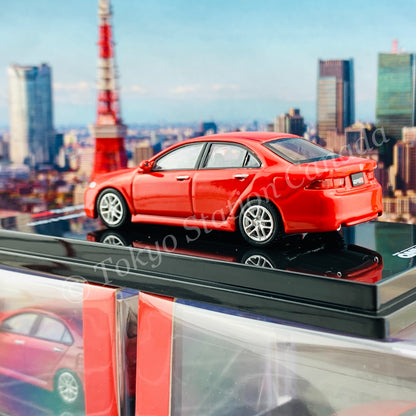 INNO64 1/64 HONDA ACCORD Euro-R CL7 Milano Red With extra wheels and Decals IN64-CL7-RED