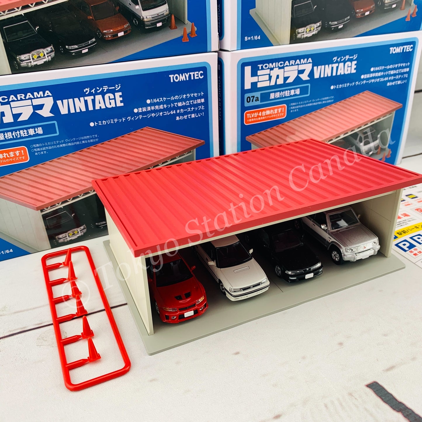 TOMYTEC TOMICARA VINTAGE 07a Parking with Roof