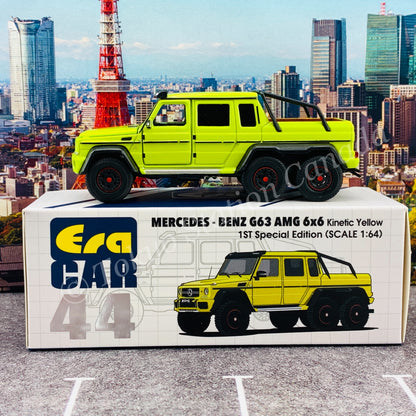 ERA CAR 1/64 Mercedes-Benz G63 AMG 6x6 Kinetic Yellow MB206X6RF44