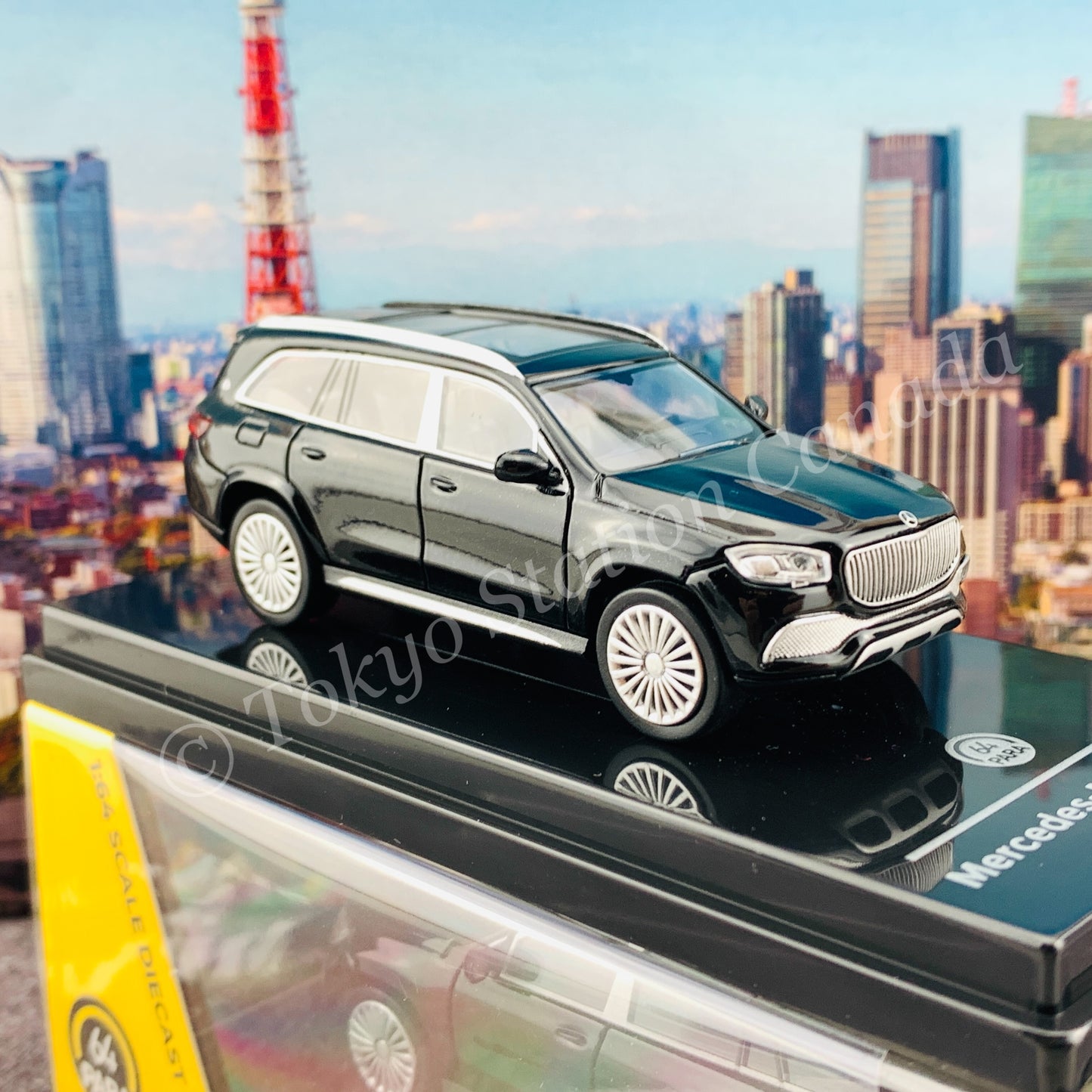 PARA64 1/64 Mercedes-Maybach GLS Black LHD PA-55301
