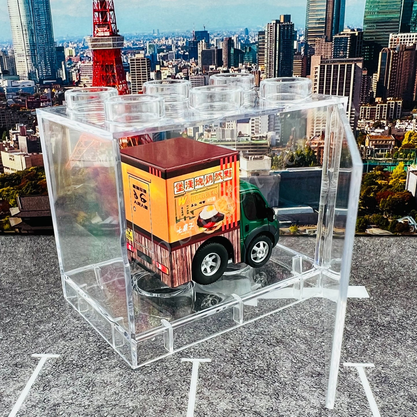 Tiny Q Pro-Series 07 Food Truck Table Seven x W. Burger TinyQ-07a