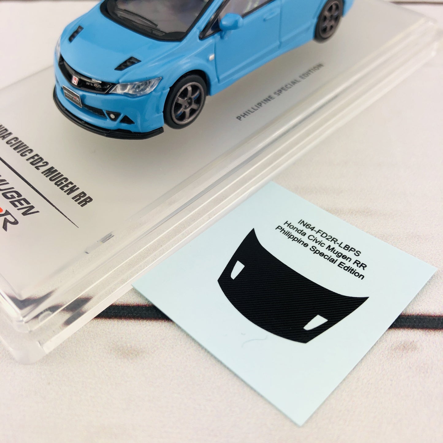 INNO64 HONDA CIVIC FD2 Mugen RR Philippine Special Edition IN64-FD2-LBPHS