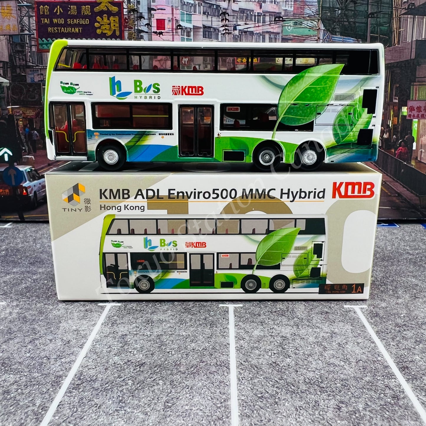 TINY 微影 190 KMB ADL Enviro500 MMC Hybrid (Via Mong Kok 1A  經旺角) KMB2020016