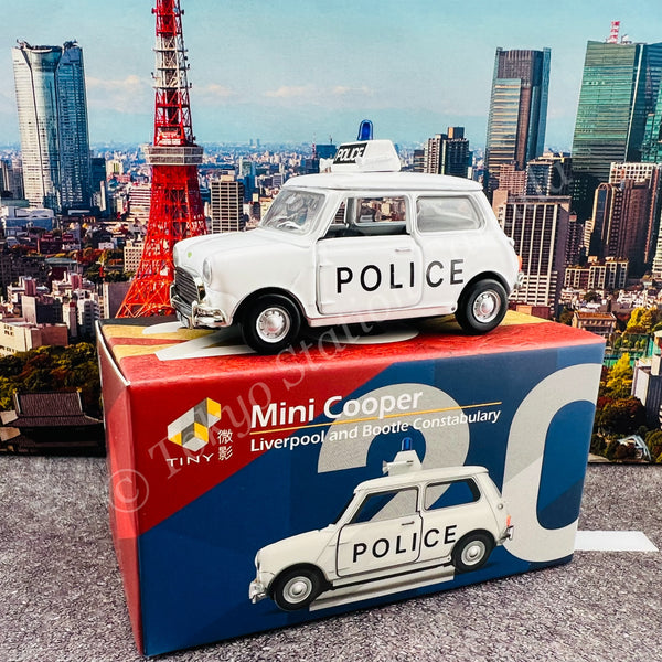 TINY 微影 UK20 Mini Cooper Mk II Liverpool and Bootle Constabulary ATCUK64008