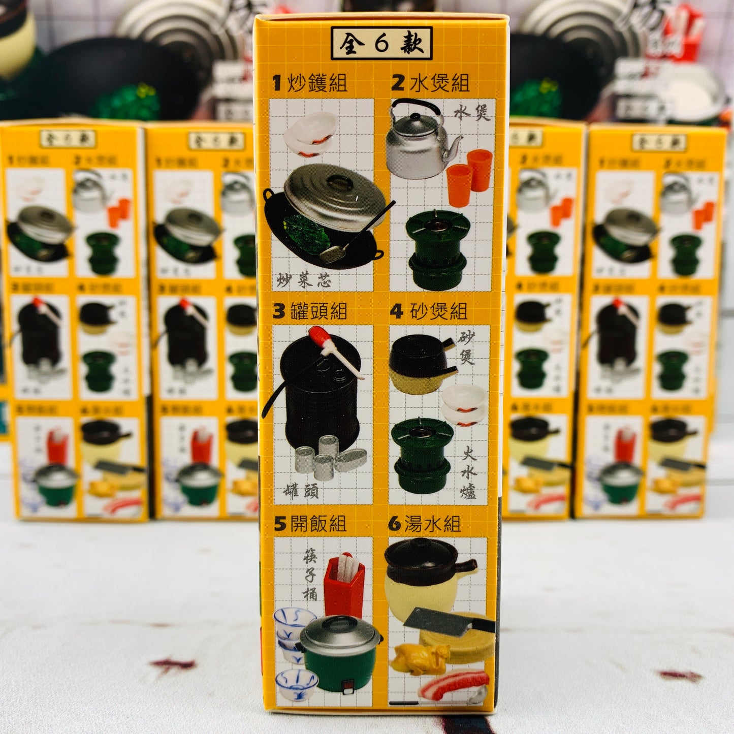 TINY 微影 1/12 Little Something Kitchen Collection Complete set of 6 廚房系列全6款 LST002