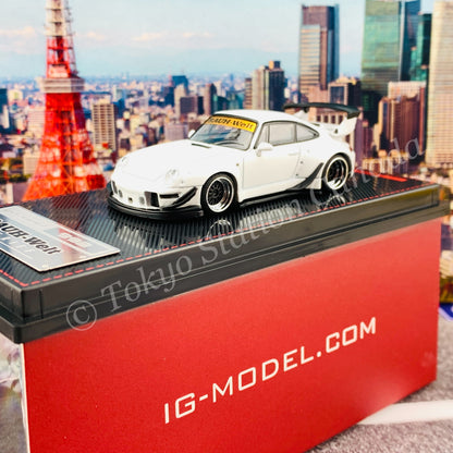 Ignition Model 1/64 RWB 993 Matte Pearl White IG2152