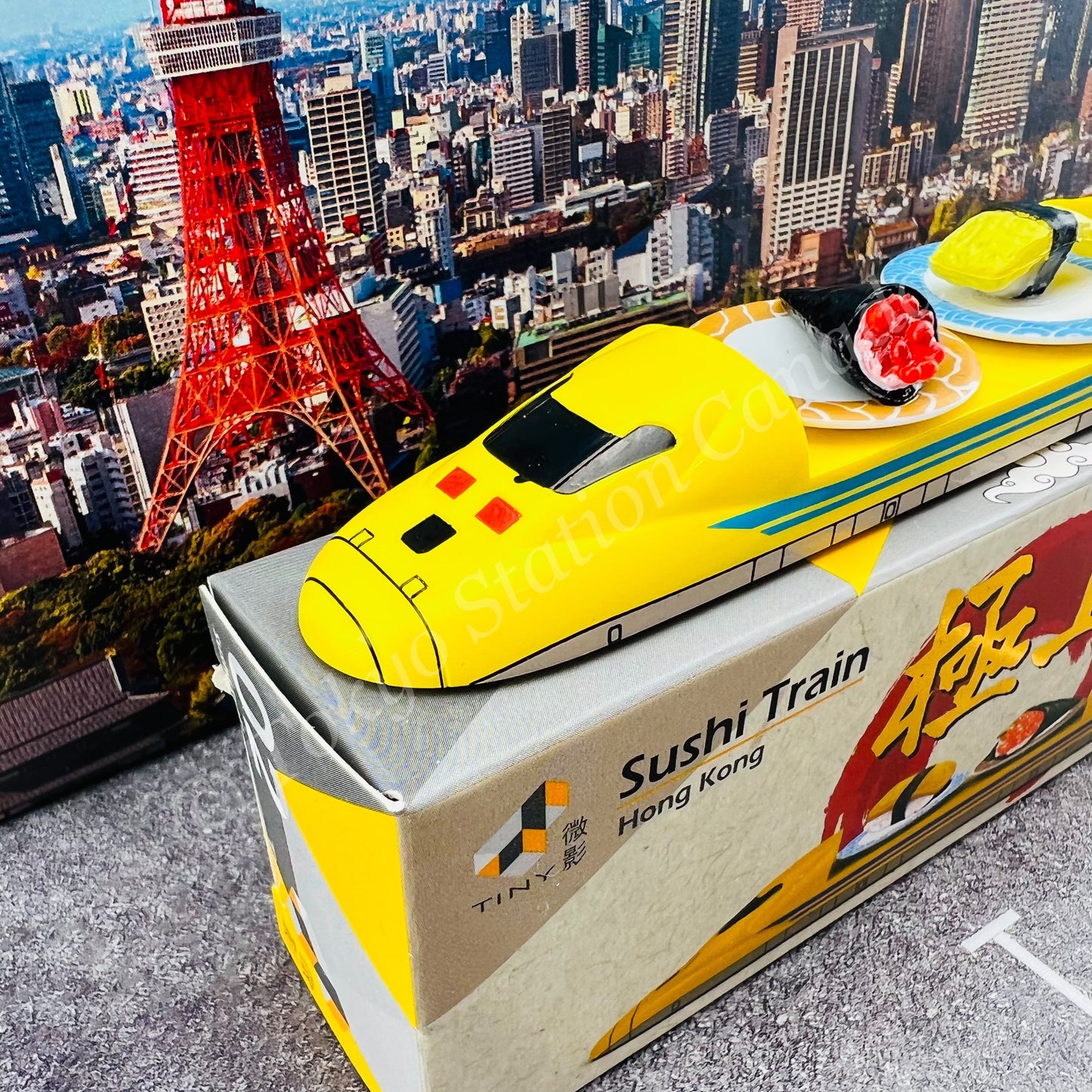 TINY 微影 02 Gokujo Sushi Train - Yellow STR002