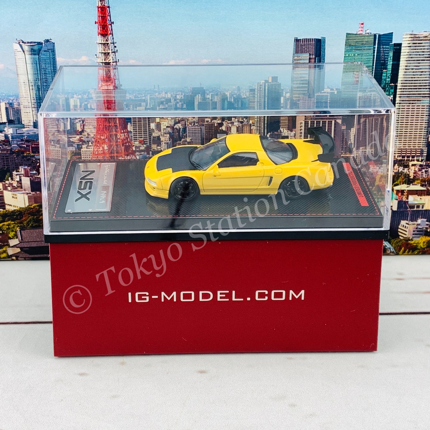 Ignition Model 1/64 Honda NSX (NA1) Matte Yellow IG1945