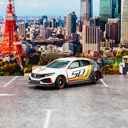 TOMICA HONDA CIVIC TYPE R TOMICA 50TH ANNIVERSARY DESIGNED BY HONDA