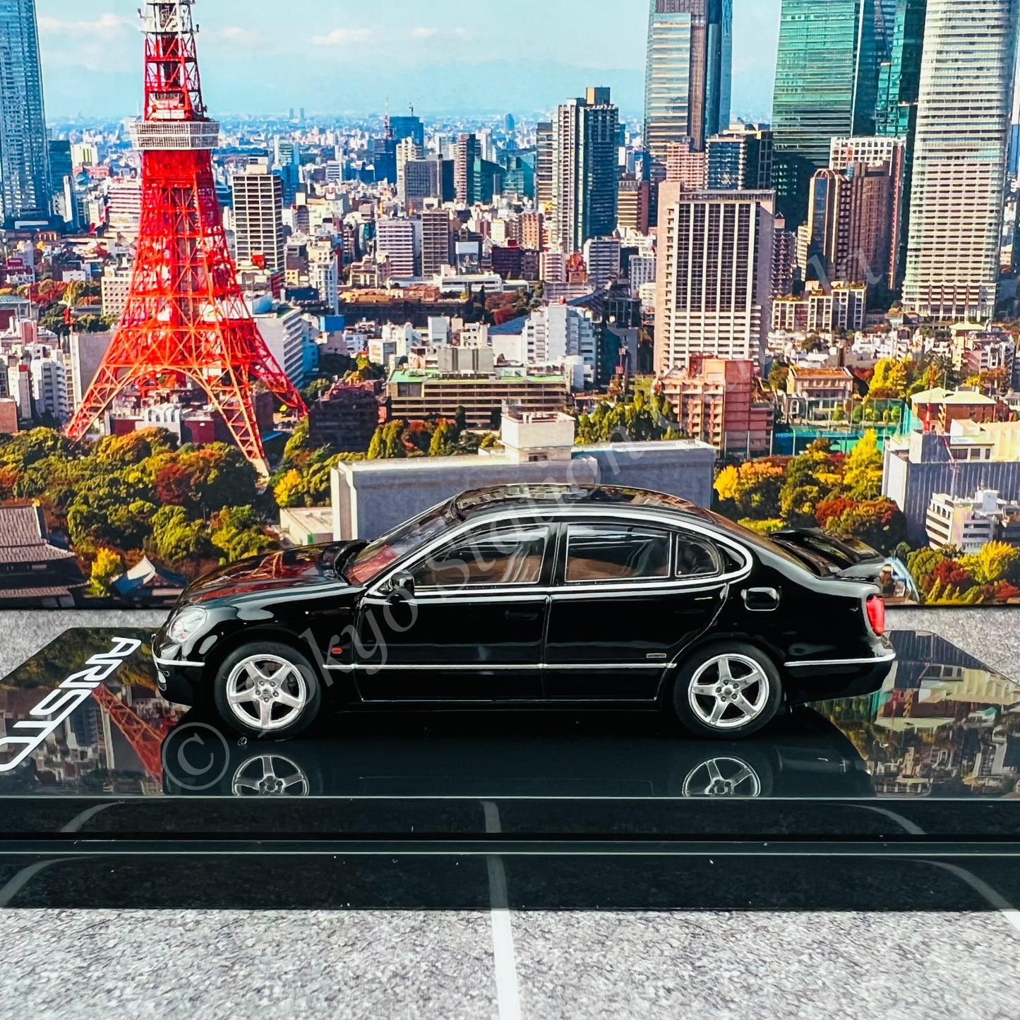 HOBBY JAPAN 1/64 Toyota ARISTO V300 VERTEX EDITION Black HJ641030ABK