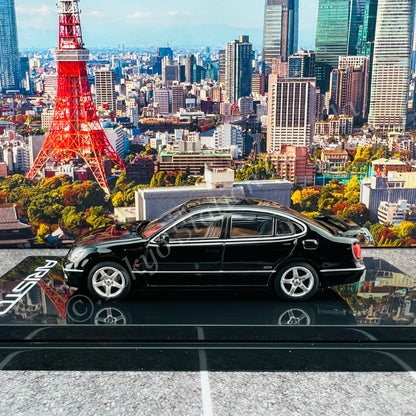 HOBBY JAPAN 1/64 Toyota ARISTO V300 VERTEX EDITION Black HJ641030ABK