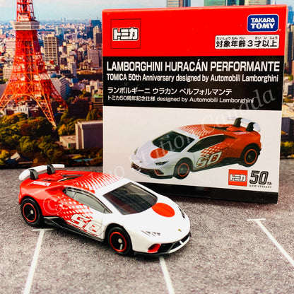 TOMICA Lamborghini Huracan Performante Tomica 50th Anniversary Designed by Automobili Lamborghini