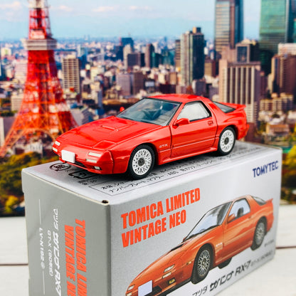 Tomytec Tomica Limited Vintage Neo 1/64 Mazda Savanna RX7 GT-X 1990 (Red) LV-N192d