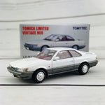 Tomica Limited Vintage 1/64 Nissan Leopard 2.0XS-II White/Silver (1987) LV-N118c