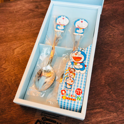 Doraemon Spoon and Fork set