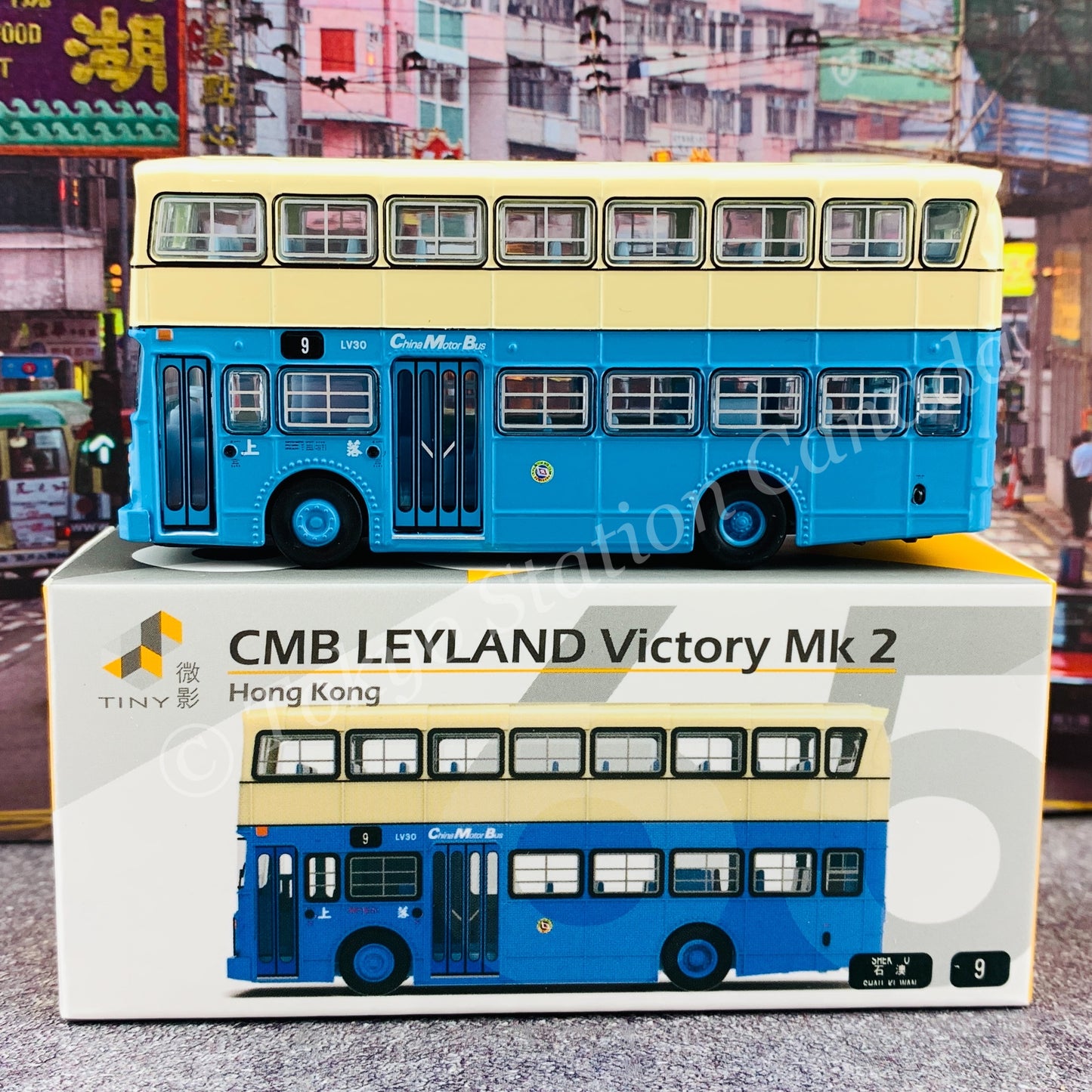 TINY 微影 65 CMB LEYLAND Victory Mk 2 中巴利蘭勝利二型 (SHEK O 石澳 SHAU KI WAN 9) ATC65117
