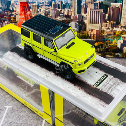 TARMAC WORKS ROAD64  1/64 Mercedes-AMG G63 Electric Beam/Yellow - WebStore Special Edition T64R-040-YE
