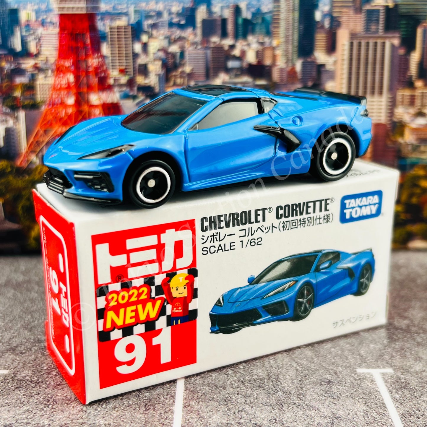 TOMICA 91 Chevrolet Corvette "First Edition 初回特別仕様"