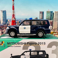 TINY 微影 MC23 MITSUBISHI Pajero 2015 Macau Customs (Scale 1/64) ATCMC64010
