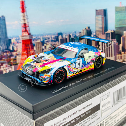 GOODSMILE 1/64 #4 Mercedes-AMG Team Black Falcon 2019 SPA24H Ver. 4560392842375