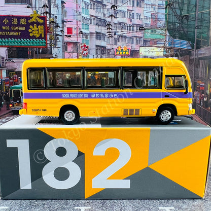 TINY 微影 182 Toyota Coaster School Bus (19-seats) (JK3435) ATC65511
