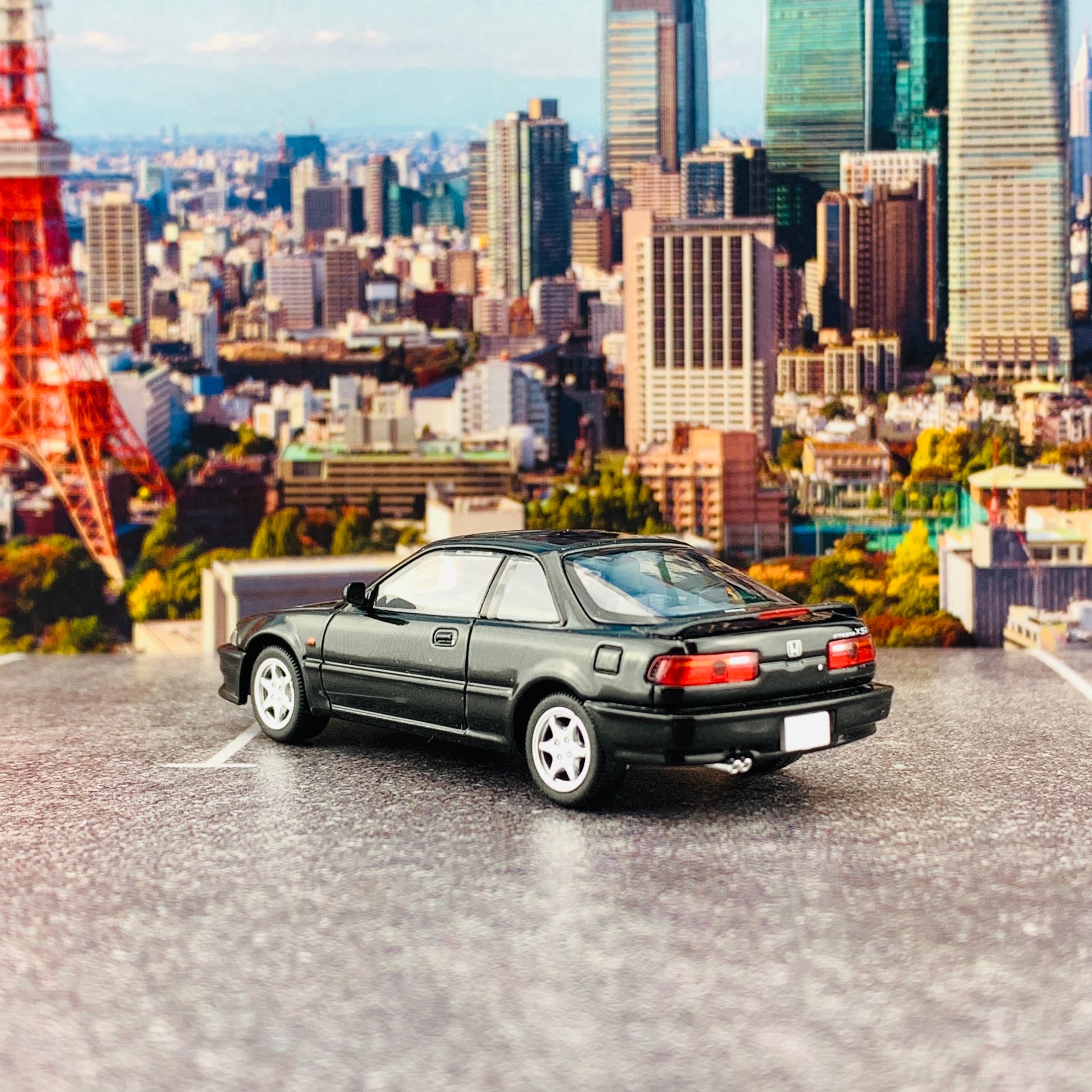 Tomytec Tomica Limited Vintage Neo 1/64 LV-N197b Honda Integra 3 Door Coupe Xsi Black (1991)