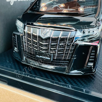 Ignition Model 1/18 Toyota Alphard (H30W) Executive Lounge S Black IG2429