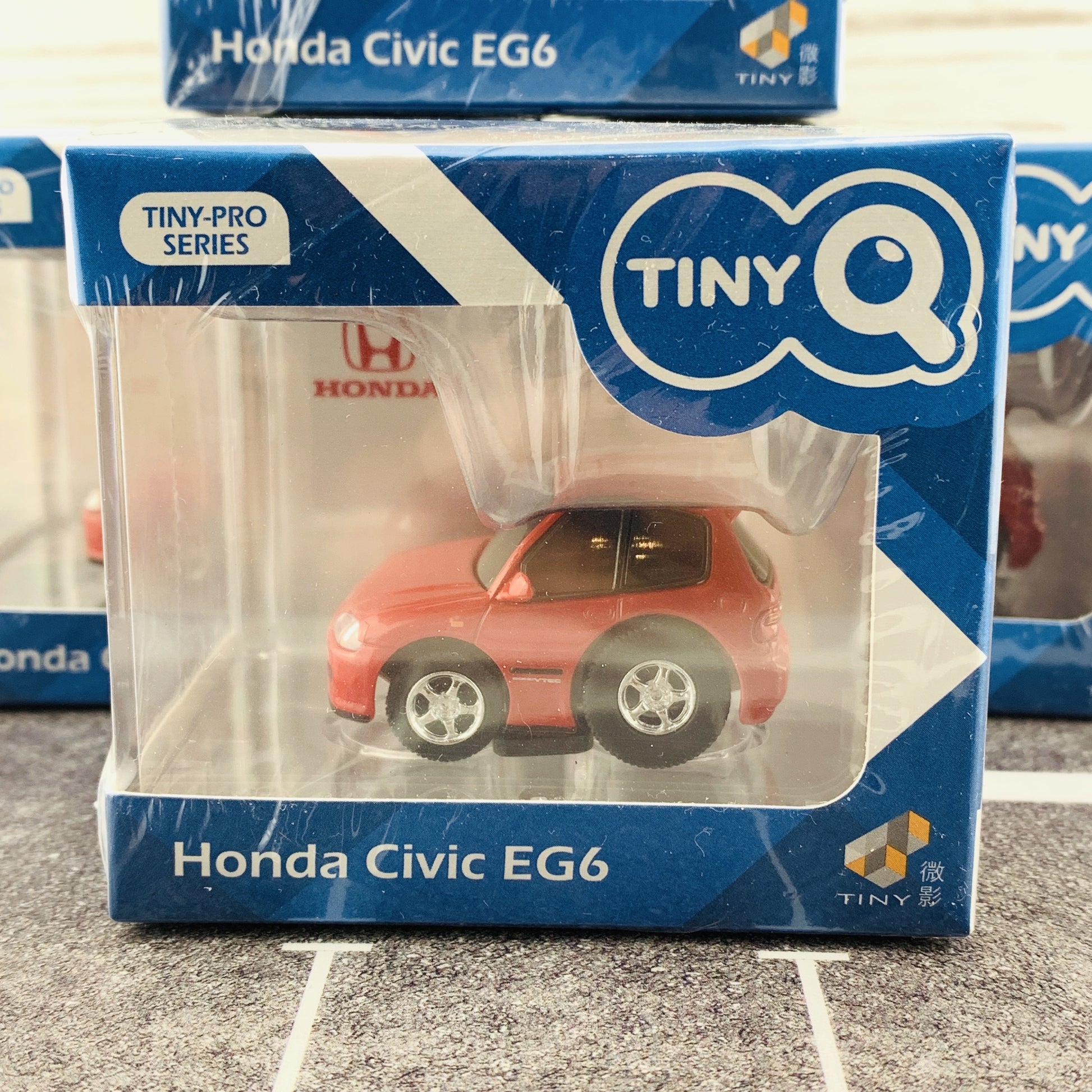 TINYQ Pro-Series 01 - Honda Civic EG6 (Red) TinyQ-01d