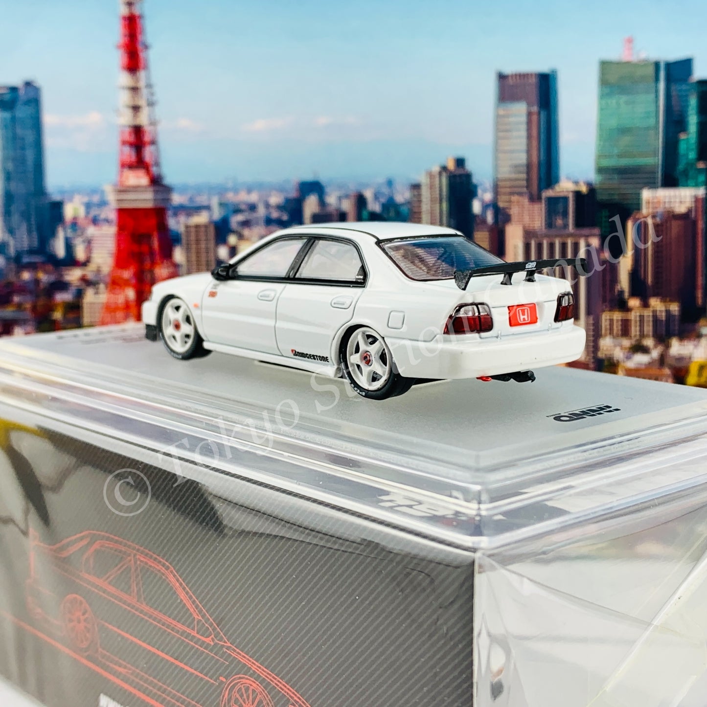 INNO64 HONDA ACCORD "MUGEN TEST CAR" JTCC 1996 IN64-CD6-WH96