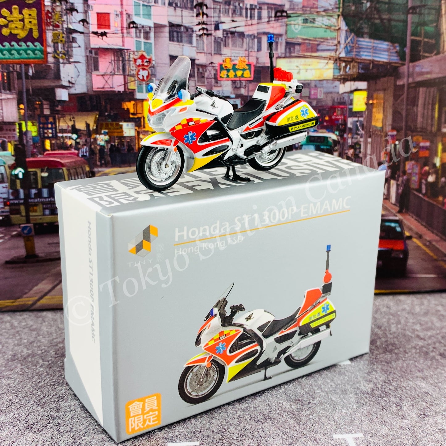 TINY 微影 Honda ST1300P EMAMC Hong Kong FSD (MEMBER EXCLUSIVE 會員限定) ATC43140