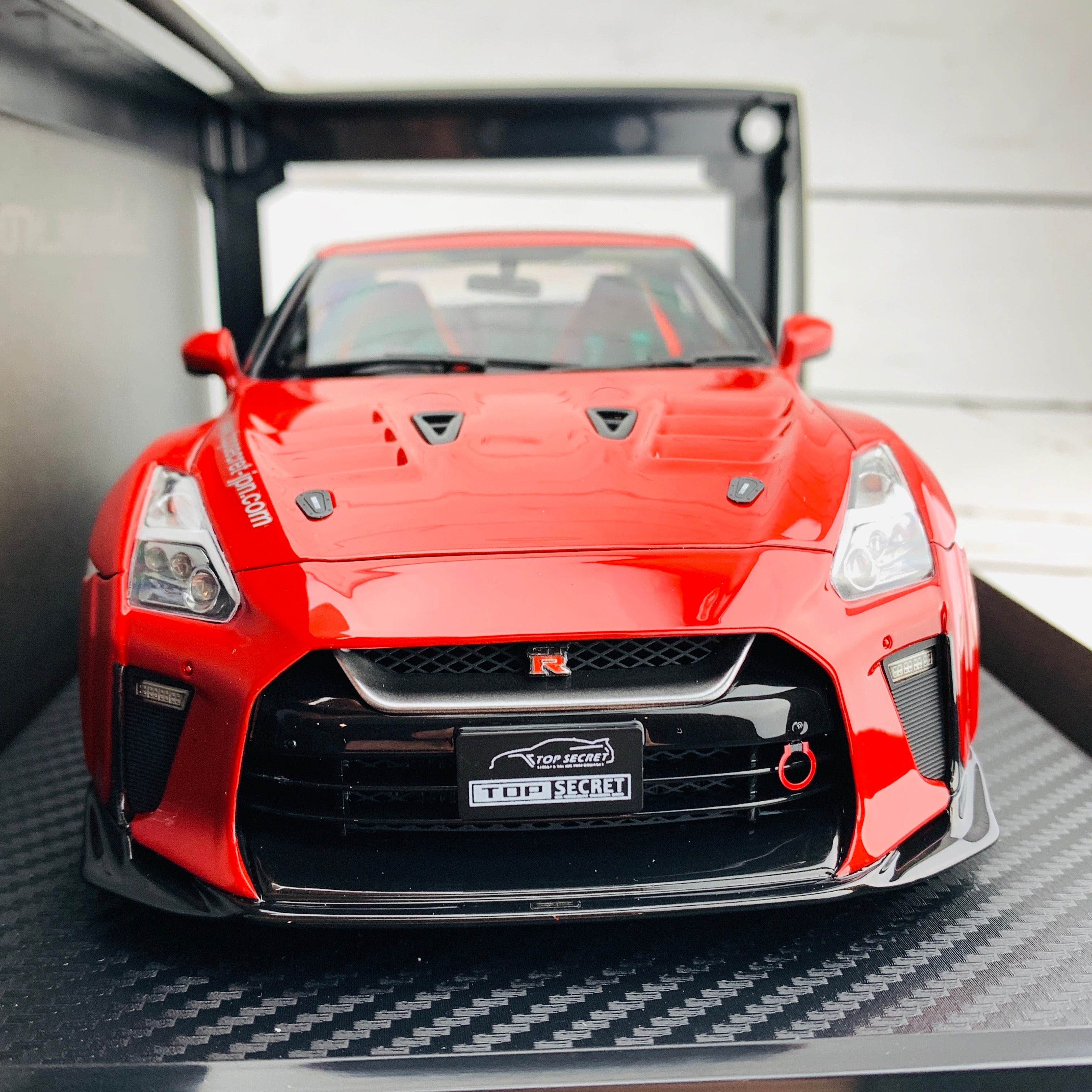 ミニカー ignition model 1/18 TOP SECRET GT-R red Ignition Model 1/18 TOP SECRET Nissan GTR R35 Red IG1536 – Tokyo