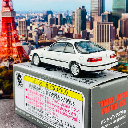 Tomytec Limited Vintage Neo 1/64 Honda Integra 3 Door Coupe XSi 1989 (White) LV-N193c