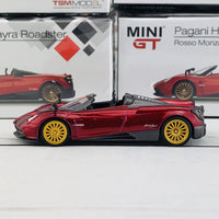 MINI GT 1/64 Pagani Huayra Roadster Rosso Monza RHD MGT00050-R