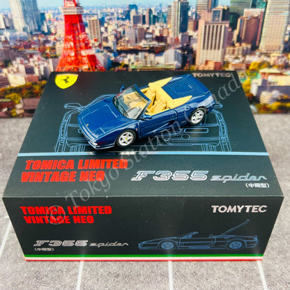 Tomytec Limited Vintage Neo 1/64 LV-NEO Ferrari F355 Spider DARK BLUE