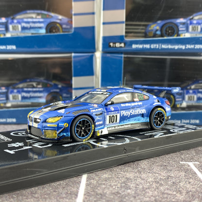 Tarmac Works 1/64 BMW M6 GT3 Nürburgring 24H 2016 T64-020-16NUR101