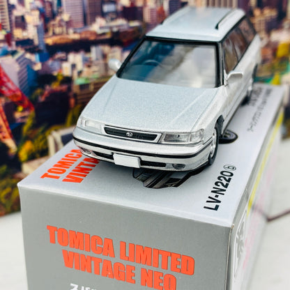 Tomytec Tomica Limited Vintage Neo 1/64 Subaru Legacy Touring Wagon VZ type R (Silver) LV-N220b